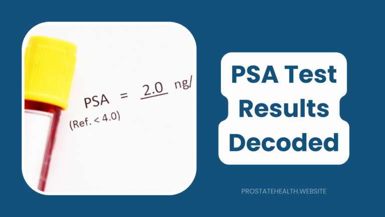 PSA Test Results Decoded: What Your Numbers Actually Mean