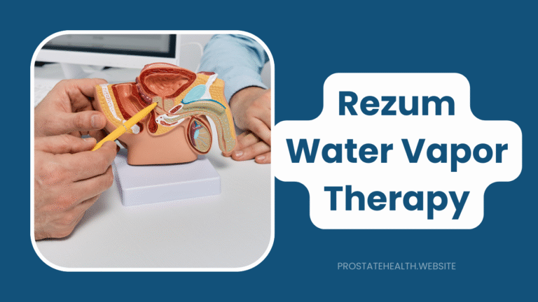 Rezum Water Vapor Therapy: The Steam Treatment for BPH