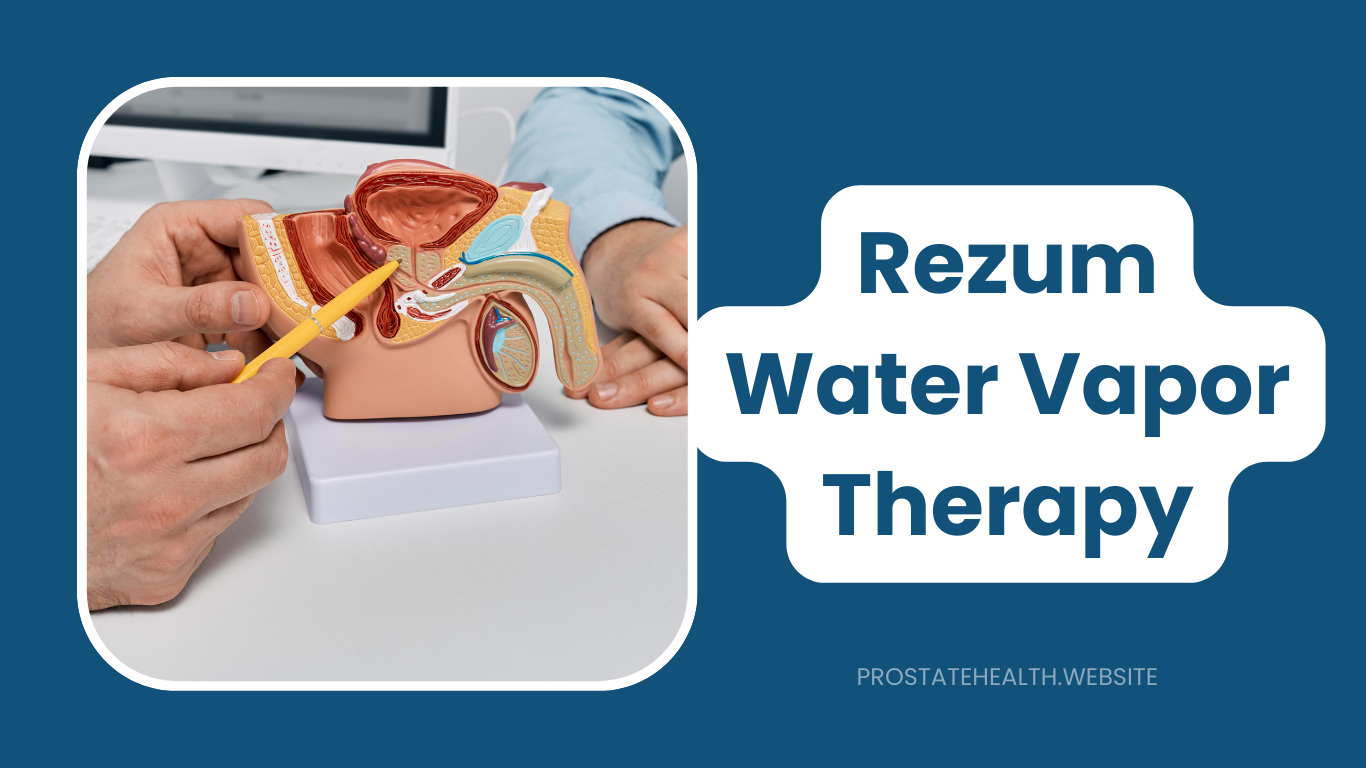Rezum Water Vapor Therapy: The Steam Treatment for BPH