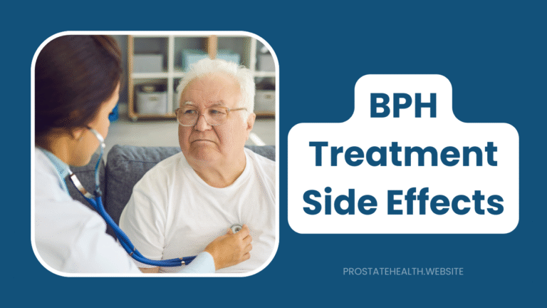 Managing BPH Treatment Side Effects: Practical Solutions