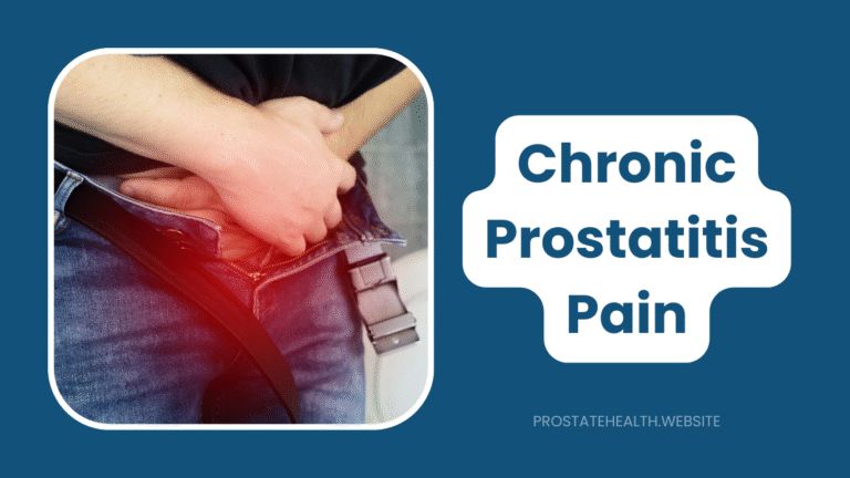 Chronic Prostatitis Pain: Effective Management Strategies