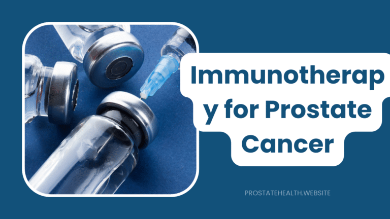 Immunotherapy for Prostate Cancer: Harnessing Your Immune System
