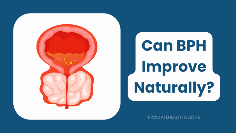 Can BPH Improve Naturally? The Truth About Spontaneous Relief
