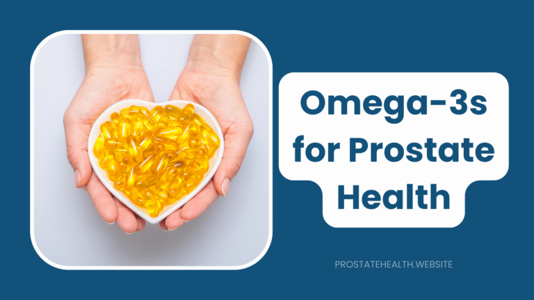 Omega-3s for Prostate Health: Fish Oil's Anti-Inflammatory Power