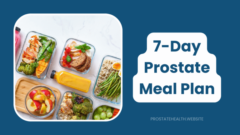 7-Day Prostate-Healthy Meal Plan: Simple, Delicious Protection