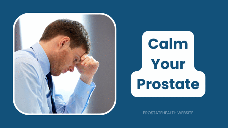 Calm Your Prostate: Stress Management Techniques That Work