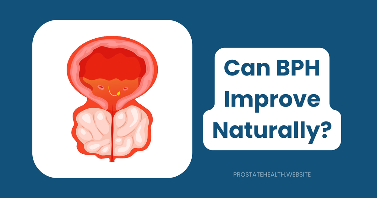 BPH improve naturally