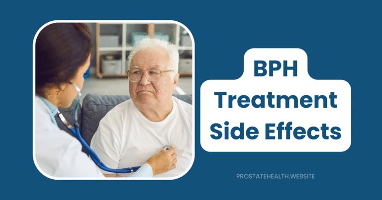 BPH treatment side effects