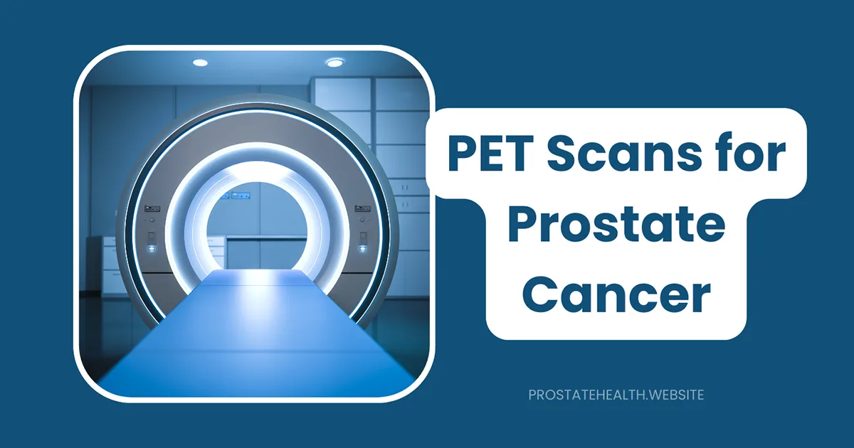 PSMA PET scans for prostate cancer