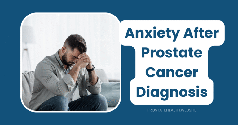 anxiety after prostate cancer