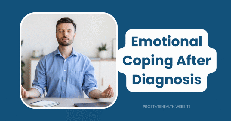 emotional coping after prostate cancer diagnosis