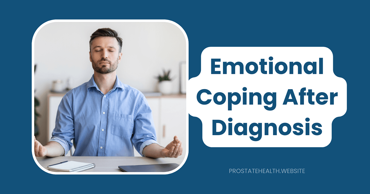 emotional coping after prostate cancer diagnosis