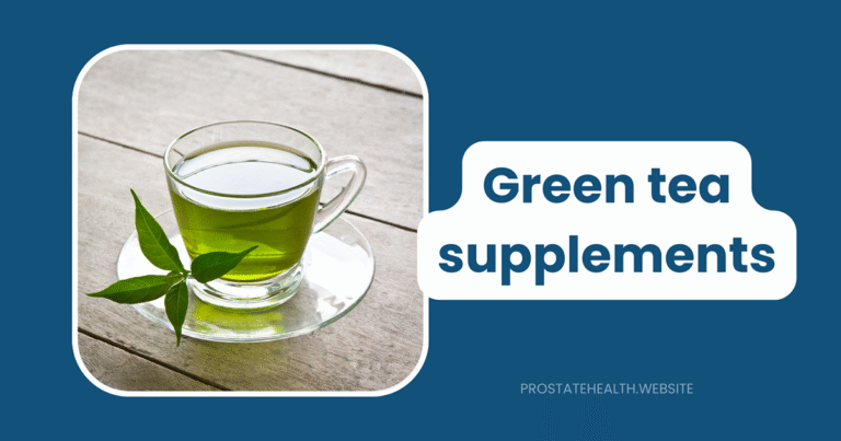 green tea for prostate health