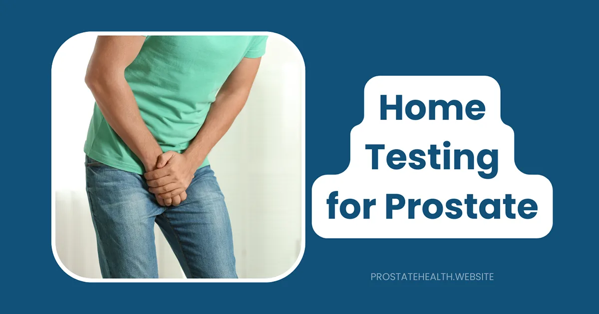 home testing - at-home prostate screening