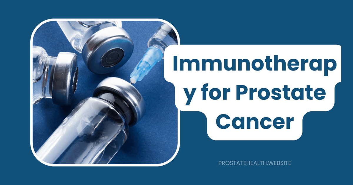 immunotherapy for prostate cancer