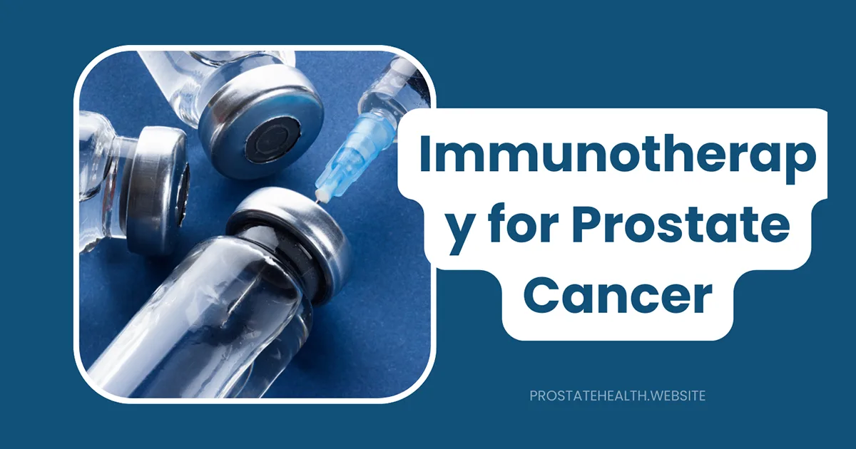 immunotherapy for prostate cancer