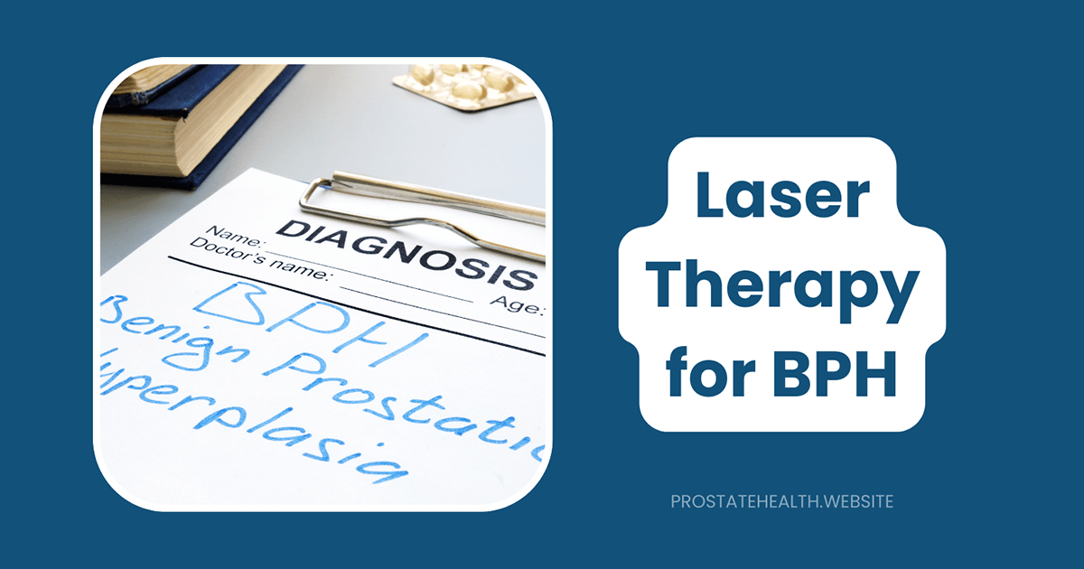 laser therapy for BPH