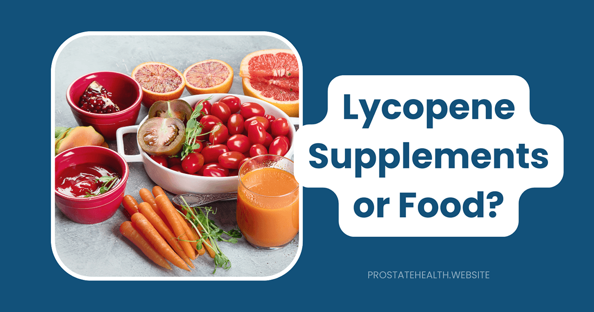 lycopene supplements for prostate health