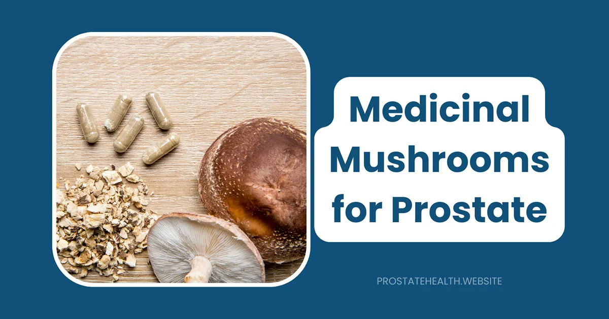 medicinal mushrooms for prostate health