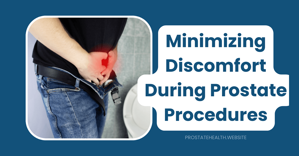 minimizing discomfort