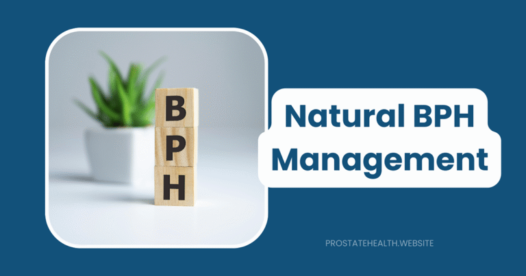 natural BPH management