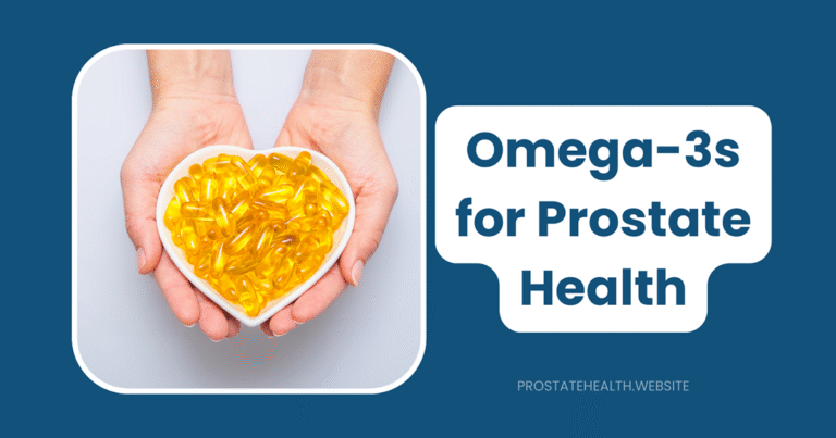 omega-3s for prostate health