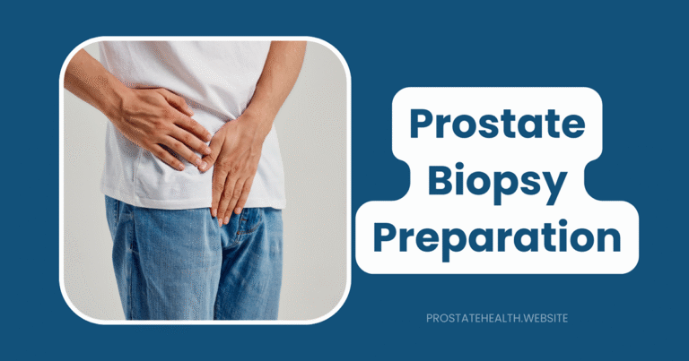 prostate biopsy preparation