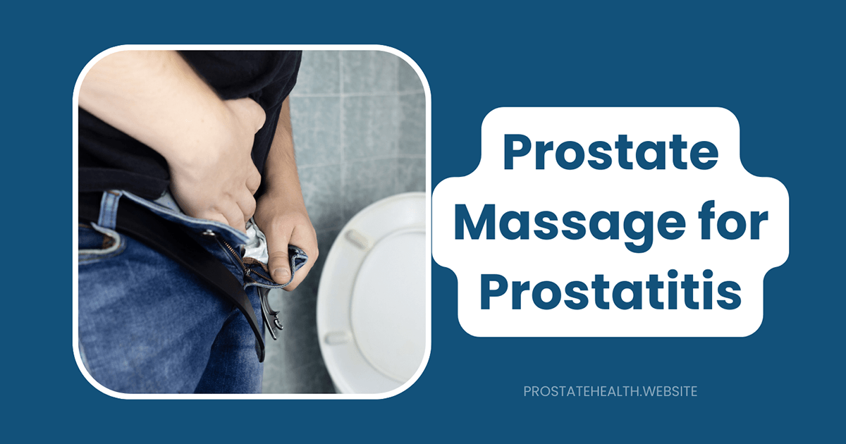 prostate massage for prostatitis