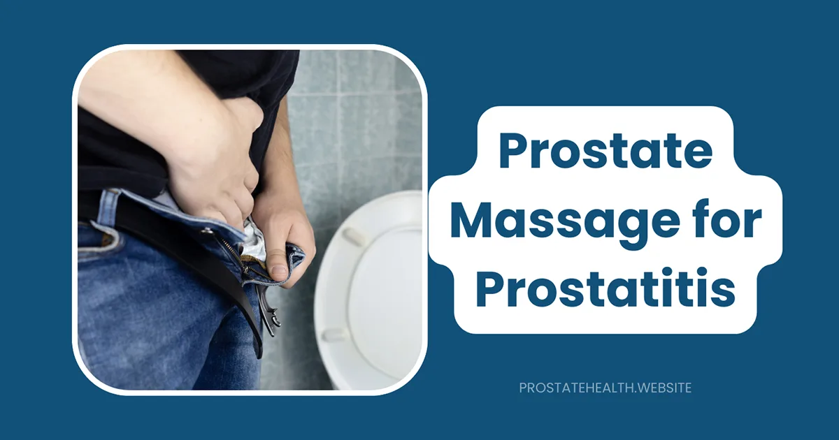 prostate massage for prostatitis