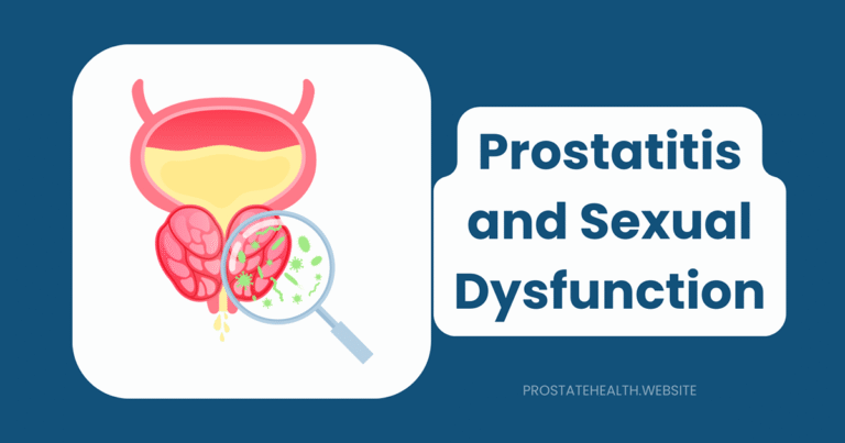 prostatitis and sexual dysfunction