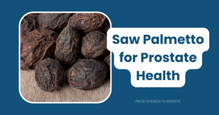 saw palmetto for prostate health