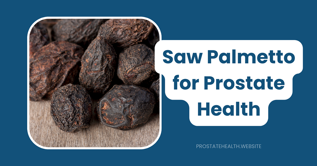 saw palmetto for prostate health