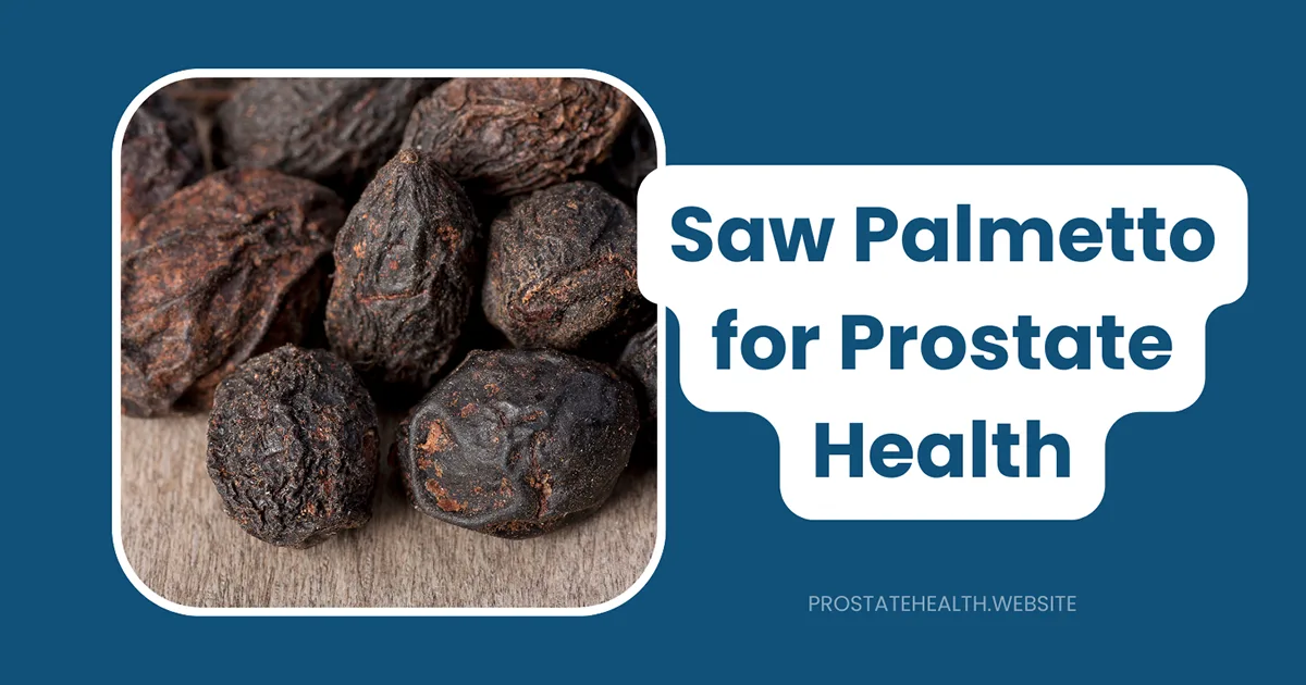 saw palmetto for prostate health