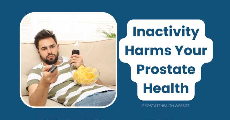 sitting and prostate health