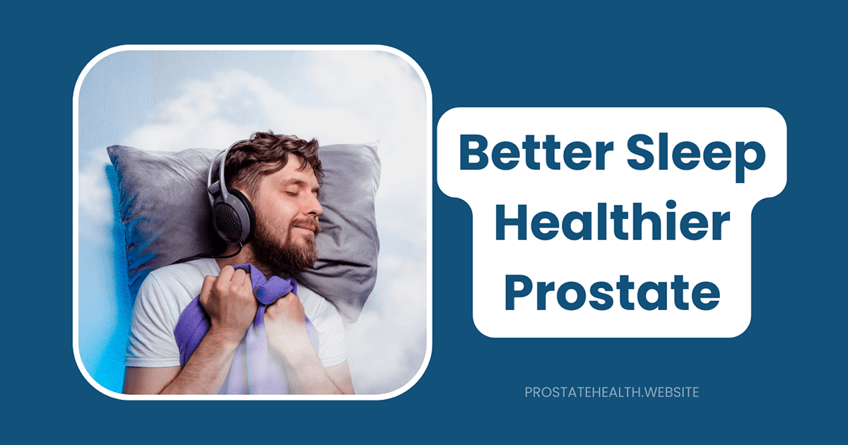 sleep quality and prostate health
