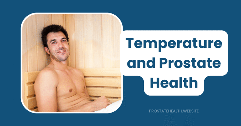 temperature and prostate health