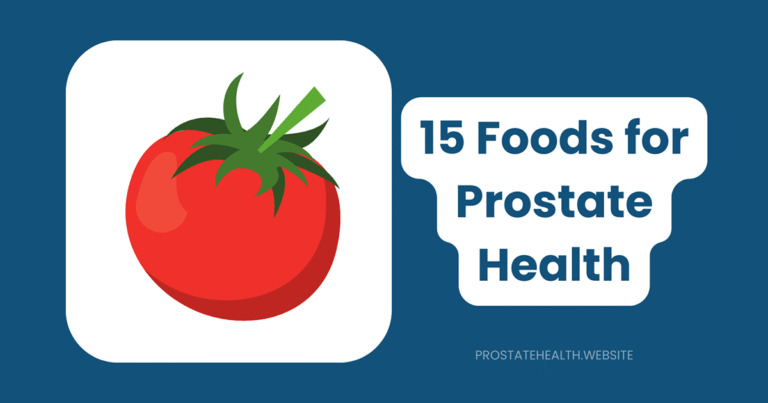 top 15 foods for prostate health
